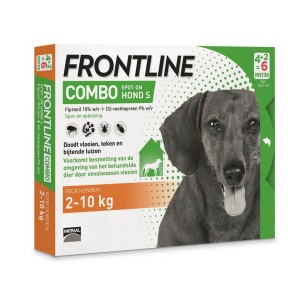 Afbeelding Frontline Combo Spot-On Hond S 6 pipetten door Brekz.nl