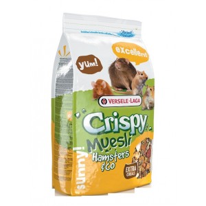 Afbeelding Versele-Laga Crispy Muesli voor hamsters en ratten 20 kg door Brekz.nl