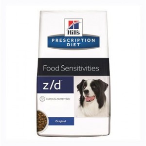 Afbeelding Hill's Prescription Diet Z/D Skin/Food Sensitivities hondenvoer 10 kg door Brekz.nl