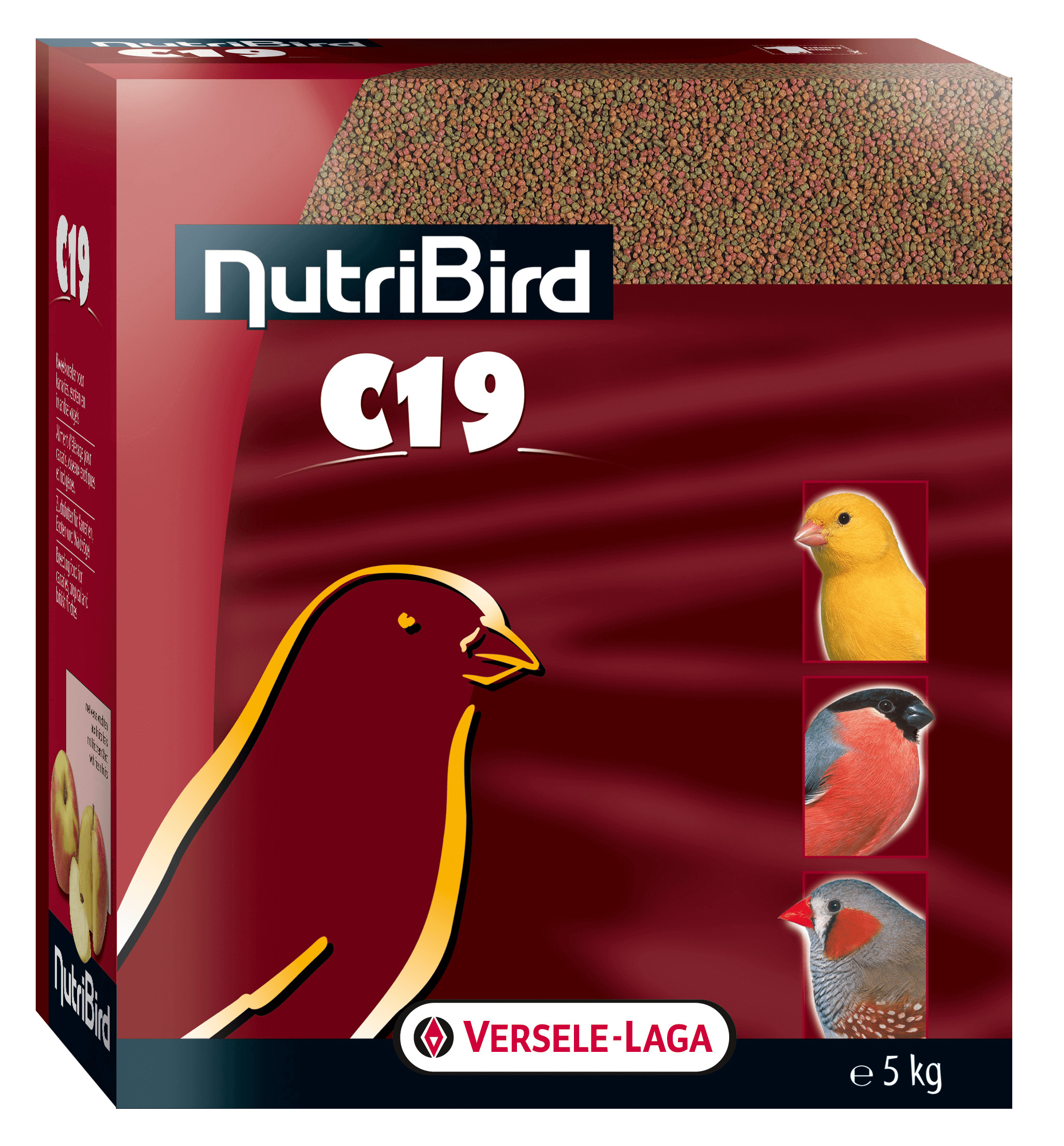 Nutribird C19 Original Kanaries, tropische en inlandse vogels voer OP is OP