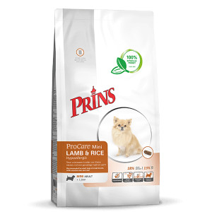 Afbeelding Prins ProCare Mini Lam & Rijst Hondenvoer 3 kg door Brekz.nl