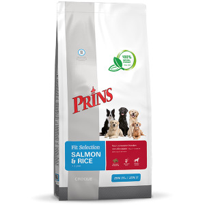 Prins Fit Selection Zalm & Rijst hondenvoer 2 x 15 kg