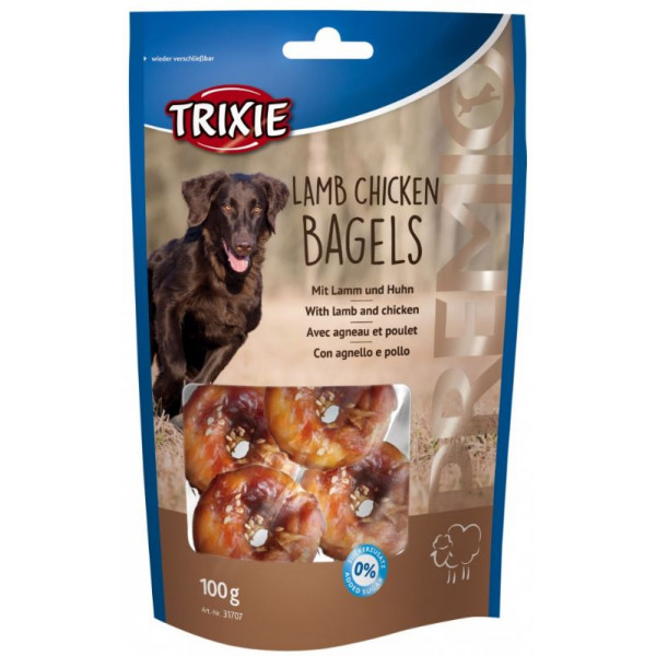 Trixie Premio Lamb Chicken Bagels hondensnack 6 x 100 g