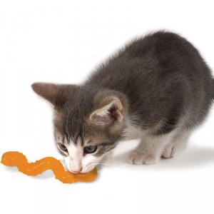 Afbeelding Petstages Orka Kat Wiggle Worm Per stuk door Brekz.nl