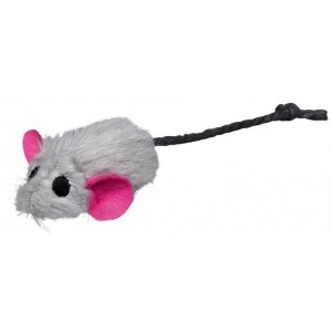 Trixie Pluche Muis met Catnip Kern voor de kat (6st) Per verpakking