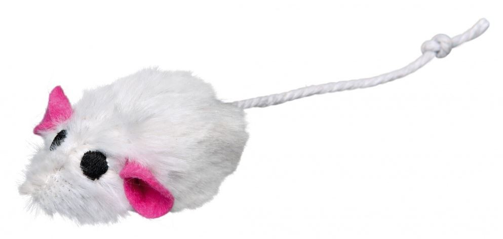 Trixie Pluche Muis met Catnip Kern voor de kat (6st)