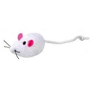 Trixie Pluche Muis met Bel voor de kat (2st)