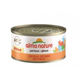 Almo Nature HFC Natural KITTEN Kip 70 gr Per 24 (Natural)