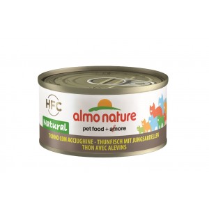 Afbeelding Almo Nature HFC Natural Tonijn en Jonge Ansjovis 70 gr Per 24 (Natural) door Brekz.nl