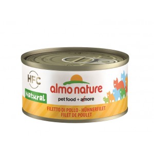 Almo Nature HFC Natural Kipfilet 70 gr Per 24 (Natural)