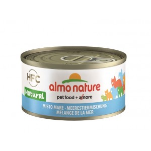 Afbeelding Almo Nature HFC Natural Gemengde Zeevis 70 gr Per 24 (Natural) door Brekz.nl