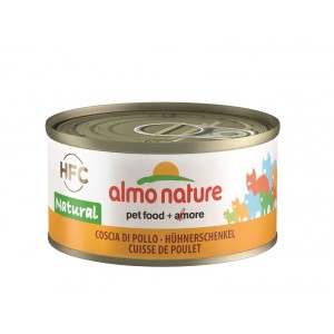 Almo Nature HFC Natural Kippenbout 70 gram Per 24 (Natural)