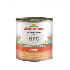 Afbeelding Almo Nature HFC Natural Zalm & Pompoen 280 gr Per 12 door Brekz.nl