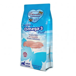 Renske Mighty Omega-3 Plus Adult Senior kip & rijst hondenvoer