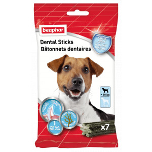 Afbeelding Beaphar Dental Sticks kleine hond 1 x 7 sticks door Brekz.nl