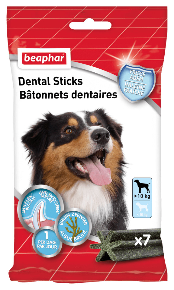 Beaphar Dental Sticks middel / grote hond