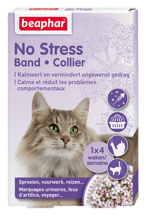 Afbeelding van 1x Beaphar No Stress halsband voor de kat