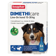 Beaphar Dimethicare Line-On (15 tot 30 kg) hond 6 pipetten