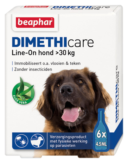 Beaphar Dimethicare Line-On (vanaf 30 kg) hond