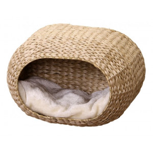 Afbeelding Ebi Radiator bed sunrise waterhyacinth Beige voor katten Per stuk door Brekz.nl