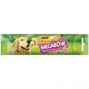 Afbeelding Bonzo Mega Bone Large - Hondensnacks - Gevogelte Vlees 200 g door Brekz.nl