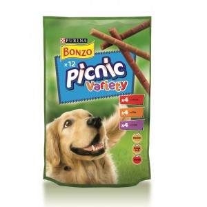 Bonzo Picnic Variety - Hondensnacks - 100 g