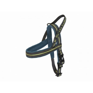 Hurtta Padded Harness 80 cm voor de hond Blauw - Groen