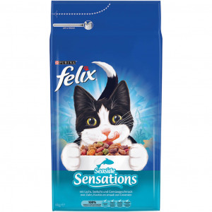 Afbeelding Felix Sensations Seaside kattenvoer 4 kg door Brekz.nl