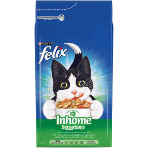 Afbeelding Felix Sensations Inhome kattenvoer 4 kg door Brekz.nl