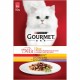 Gourmet Mon Petit Intense met rund en kip, kalkoen en lever,  gevogelte en lam (6x50 g)