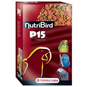 Afbeelding Nutribird P15 Tropical papegaaienvoer 1 kg door Brekz.nl