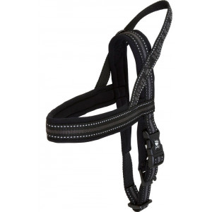 Afbeelding Hurtta Padded Harness 35 cm voor de hond Zwart - Groen door Brekz.nl