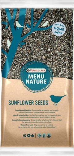 Versele-Laga Menu Nature Sunflower Seeds zonnebloempitten snack voor tuinvogels