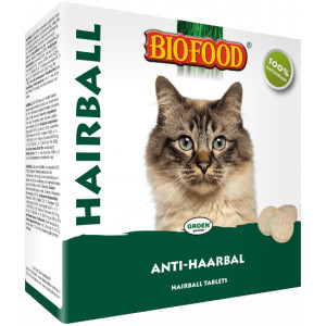 Afbeelding Biofood Tabletten Hairball Per verpakking door Brekz.nl