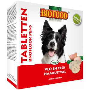 Biofood Tabletten Knoflook Pens voor de hond Per 3 verpakkingen