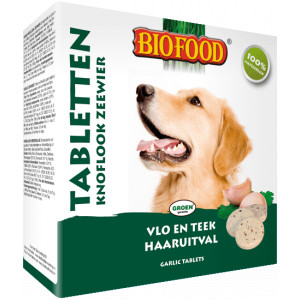 Afbeelding Biofood Tabletten Knoflook Zeewier Per verpakking door Brekz.nl