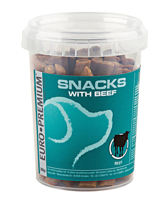 Euro Premium hondensnacks met rund