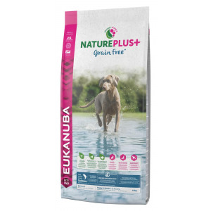 Afbeelding Eukanuba Nature Plus Grain Free - Puppy - 10 kg door Brekz.nl