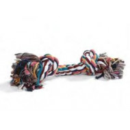 Flostouw Gekleurd 24 cm 2-knoops Per 2