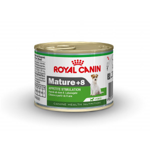 Royal Canin Mini Mature 8 195 Gr Blik Hondenvoer 2 Trays 24 Blikken royal canin kopen in de aanbieding