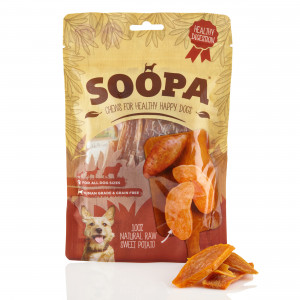 Afbeelding Soopa Chews Zoete Aardappel hondensnack Per stuk door Brekz.nl