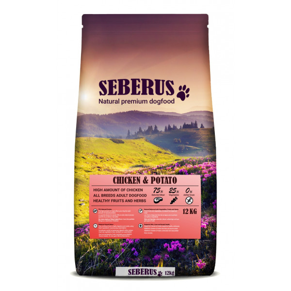 Seberus Seberus Chicken & Potato - natuurlijk graanvrij hondenvoer 10 kg