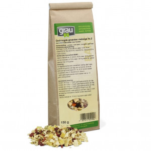 Afbeelding Grau Gedroogde Groentenmix Nr. 2 Voedingssupplement - 150 gr Per stuk door Brekz.nl