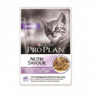Afbeelding Purina Pro Plan Cat NutriSavour - Junior - 10 x 85 g zakjes door Brekz.nl