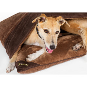 Afbeelding Scruffs Chester Divan Chocolate Hondenkussen Large door Brekz.nl