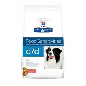 Afbeelding Hill's Prescription Diet D/D Zalm & Rijst hondenvoer 12 kg door Brekz.nl