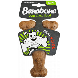 Afbeelding Benebone - Wish Bone Mini - Bot voor de Hond Kip door Brekz.nl