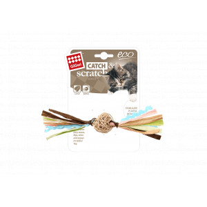 Afbeelding Eco Line Catch& Scratch met ratel voor de kat Papier door Brekz.nl