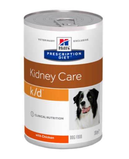 Hill's Prescription Diet K/D Kidney Care hondenvoer kip 370 g blik
