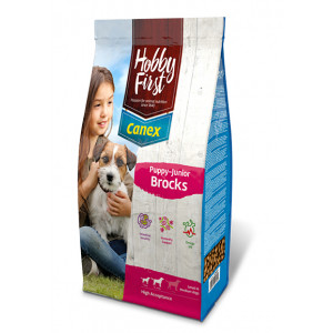 Afbeelding HobbyFirst Canex Puppy-Junior Brocks hondenvoer 3 kg door Brekz.nl